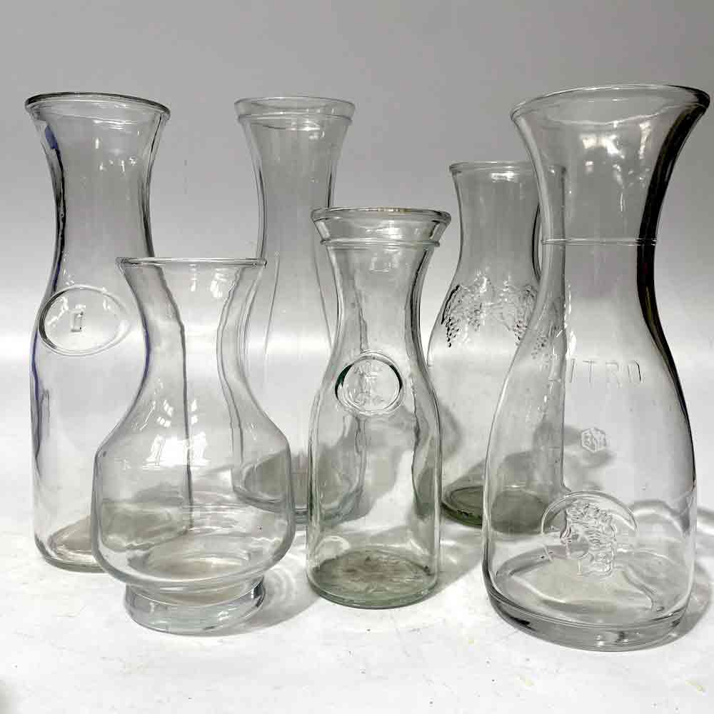 CARAFE, Glass Assorted